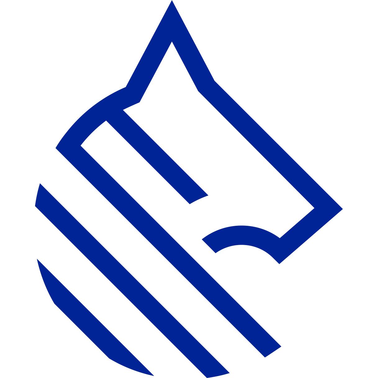 Monogramme bleu