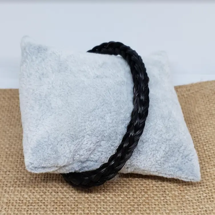 Bracelet en crin de cheval "Carré" 2
