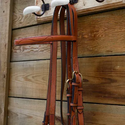 Trail riding halter bridle 2