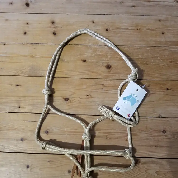 Natural horsemanship rope halter 1