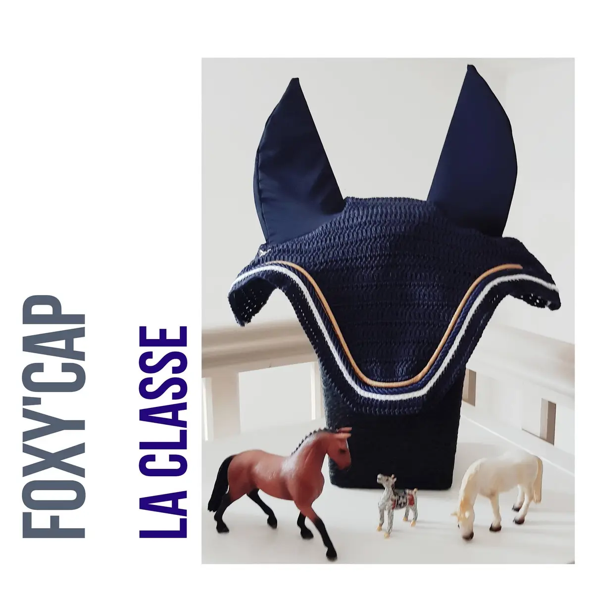 Short ear bonnet - Foxy'Cap model 2 3