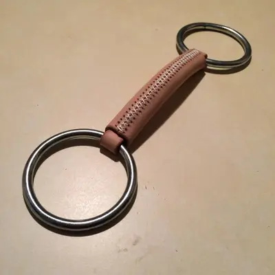 Round leather bit 1