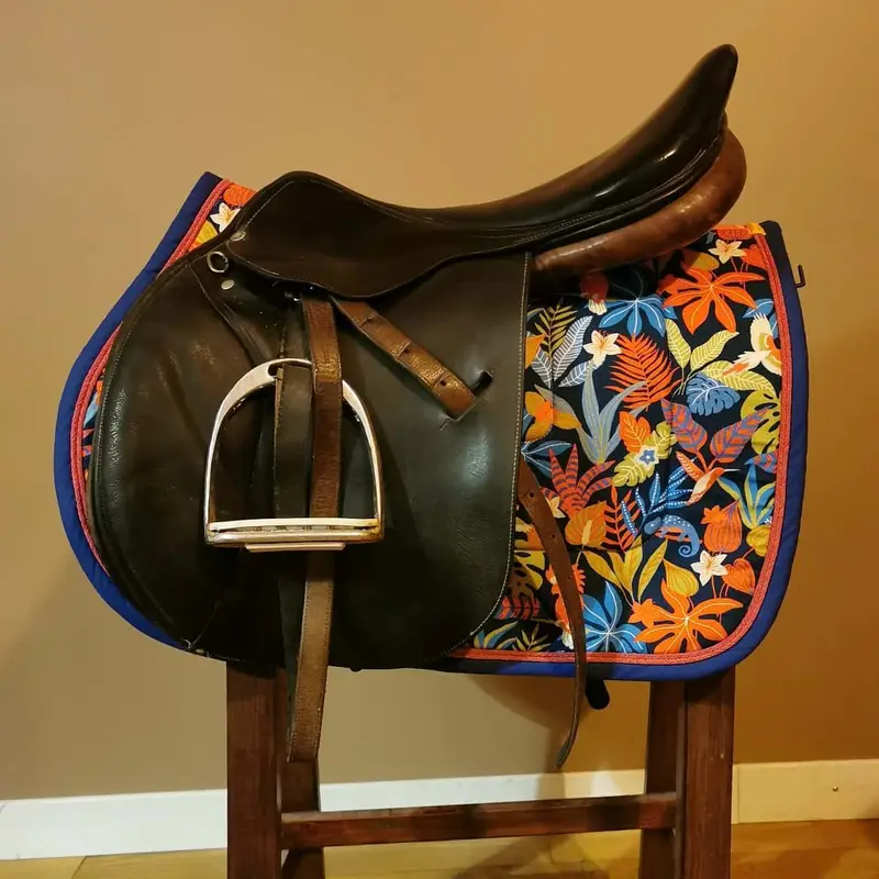 Tapis de selle fait main 2