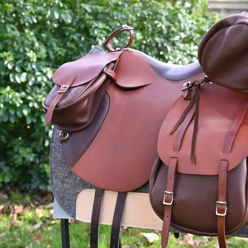 Felt trail riding saddle pad 3