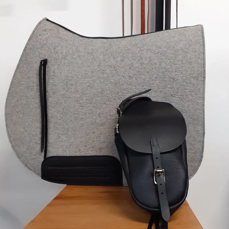 Felt trail riding saddle pad 6
