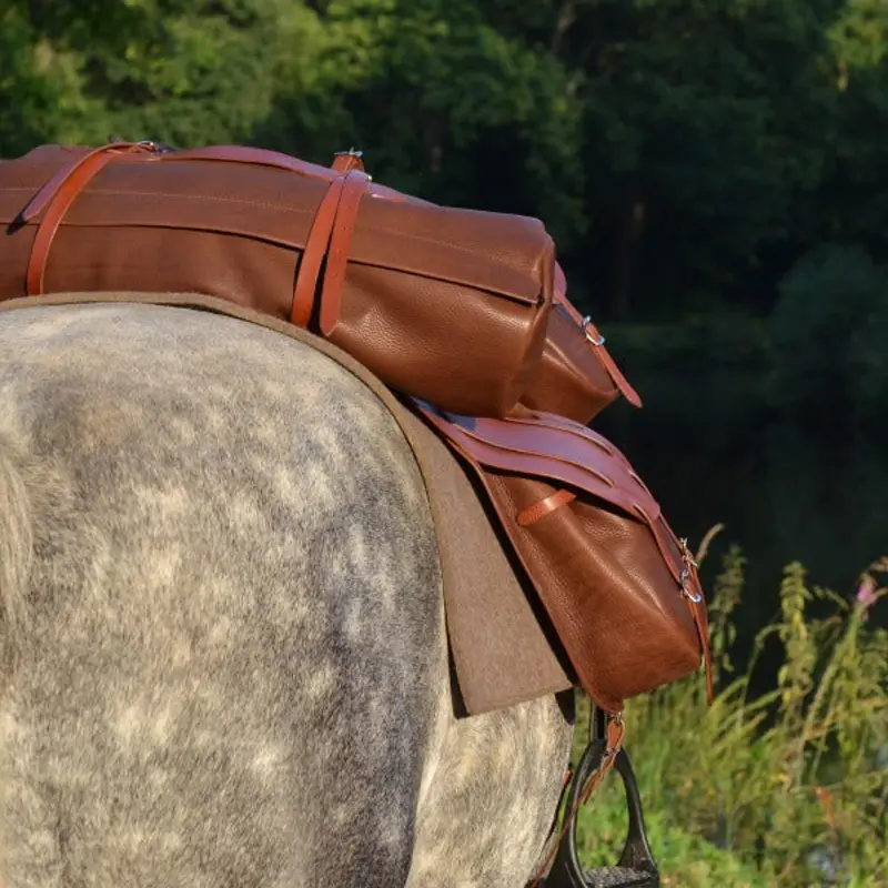 Trail riding cantle bag