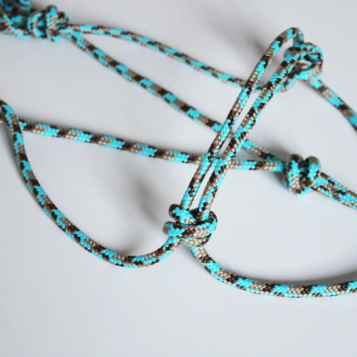 Miniature Shetland size simple natural horsemanship halter 2