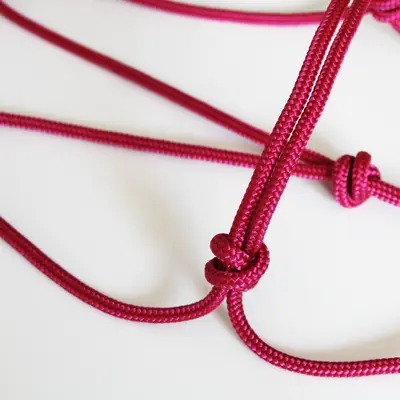 Pony size simple natural horsemanship halter 5