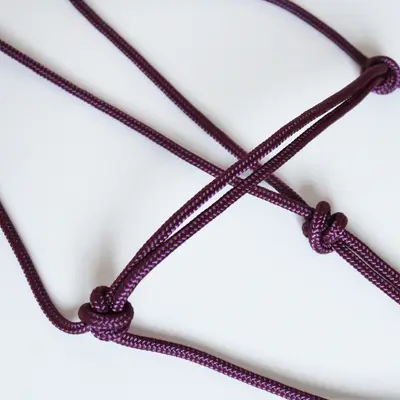 Horse size simple natural horsemanship halter 1