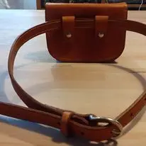 Made from the same leather as the tack. 2