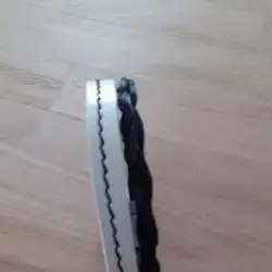 Leather and horse hair bracelet 3