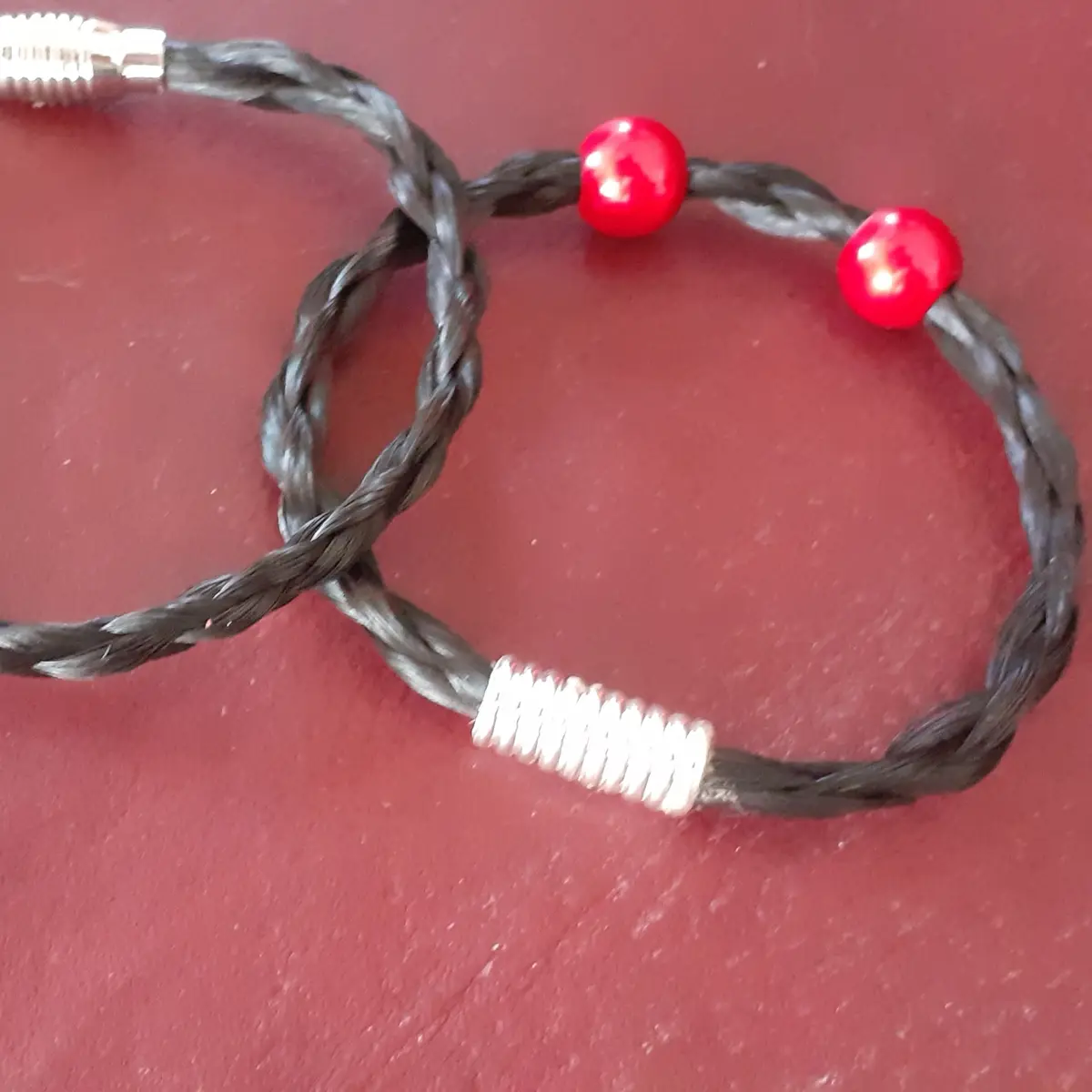 Horse hair bracelet