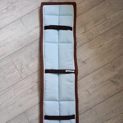 Sky blue surcingle pad 1