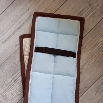 Sky blue surcingle pad 2