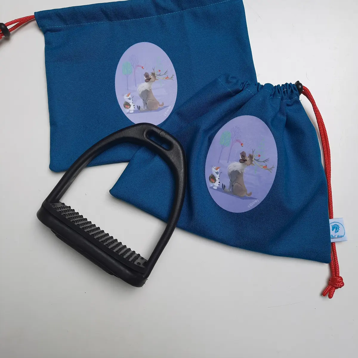 Olaf and Sven stirrup bags/covers