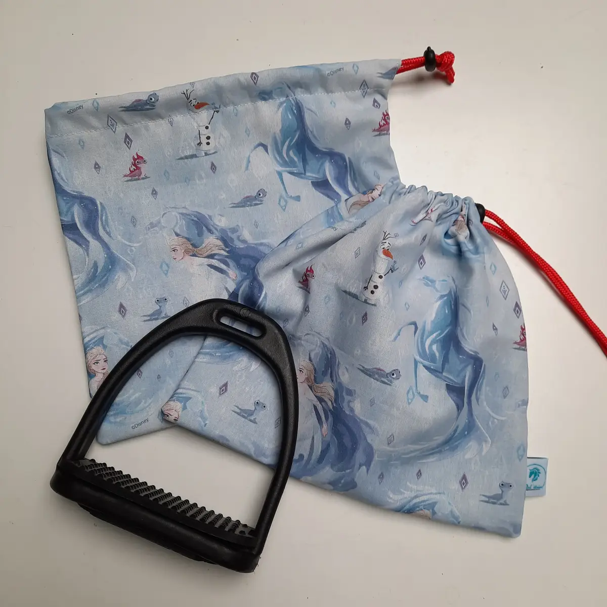 Frozen stirrup bags/covers