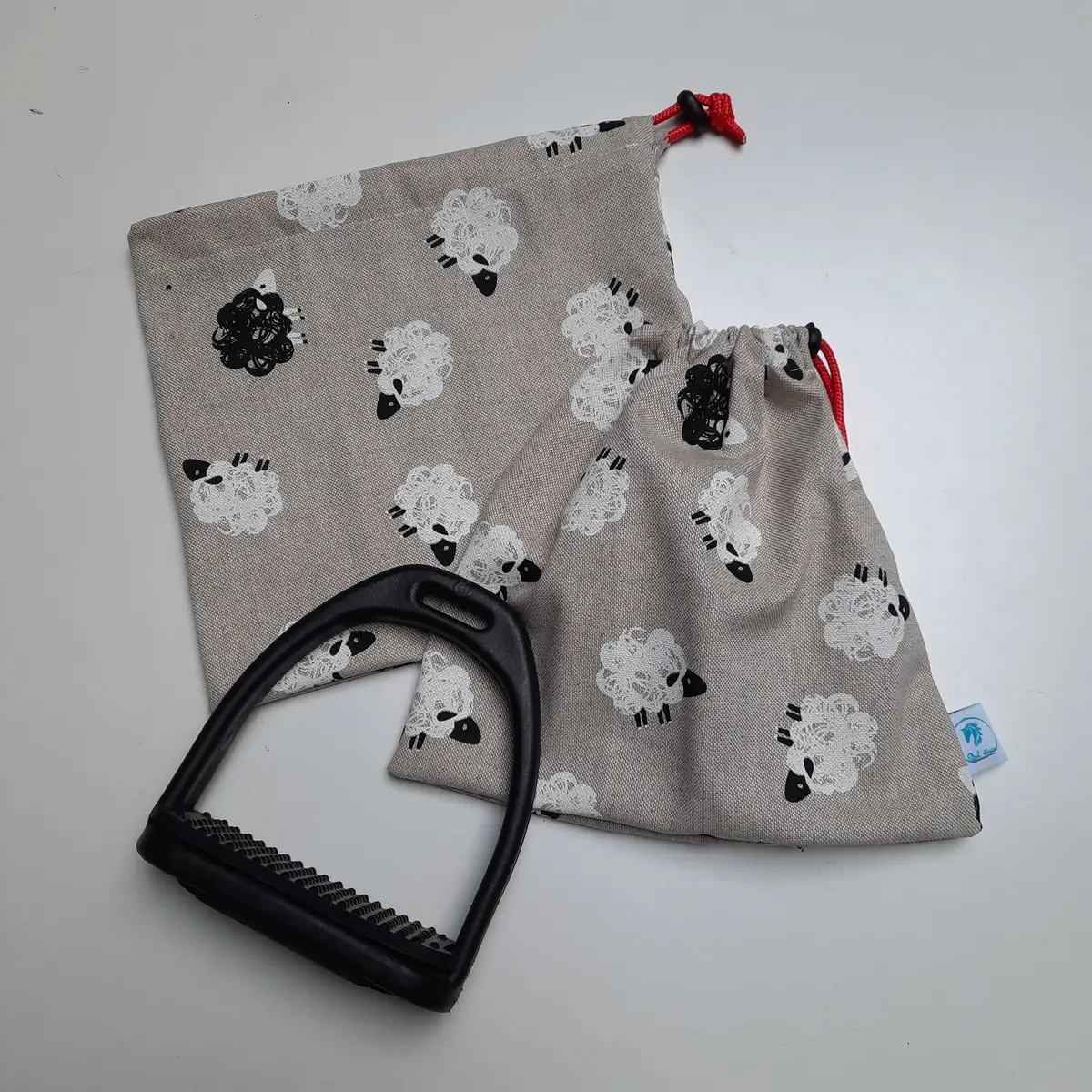 Sheep stirrup bags/covers