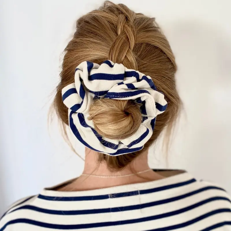 Fanny nautical scrunchie
