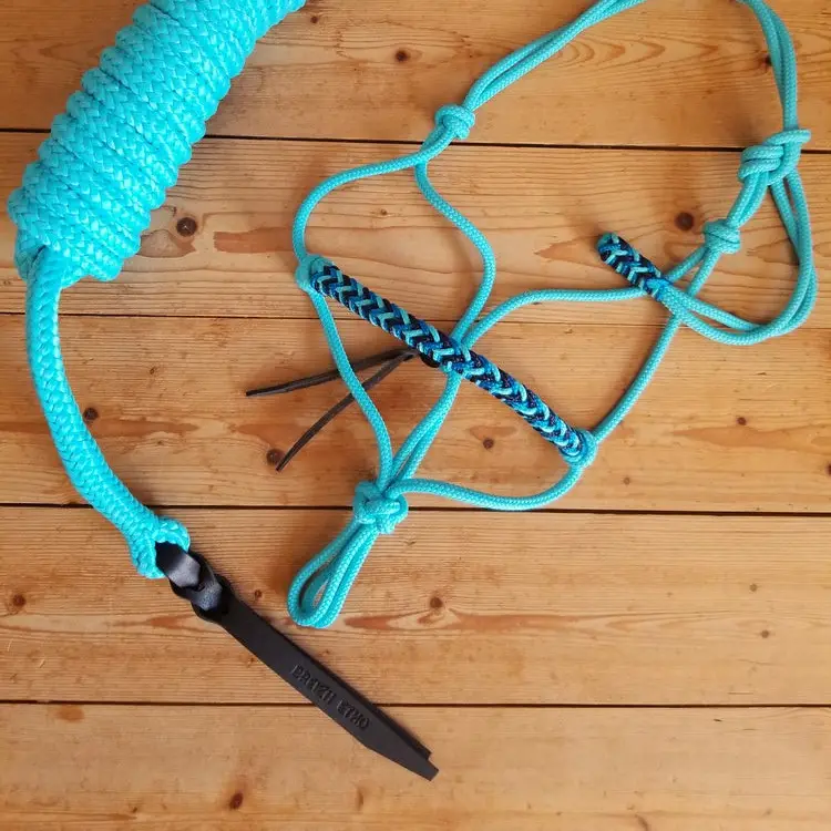 Turquoise braided saezh set