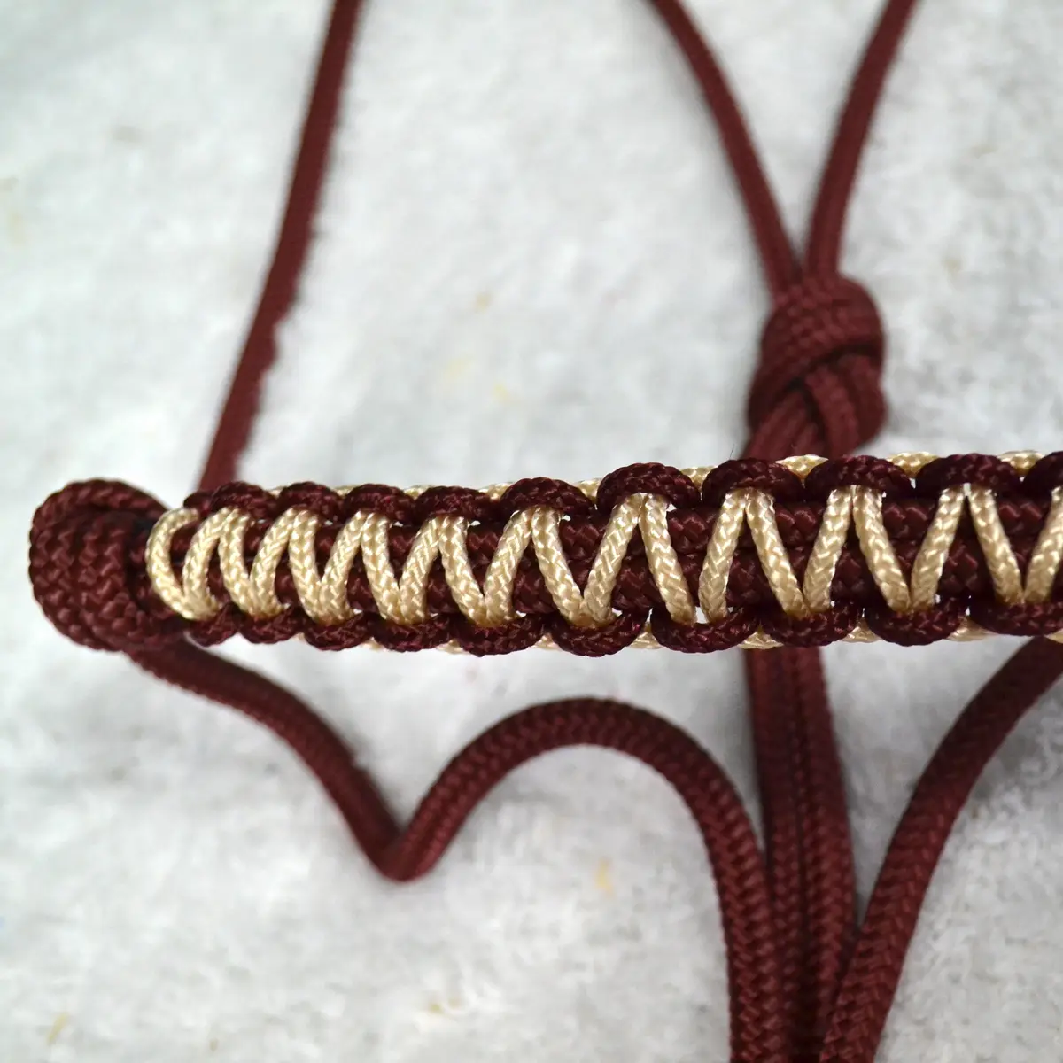 Alpha natural horsemanship braided halter 2