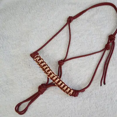 Ultima natural horsemanship braided halter 1