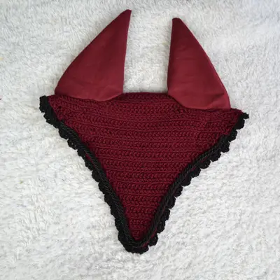 Customisable mid-length fly veil with 2 cord trims 3