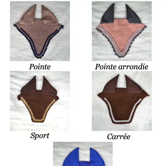 Customisable mid-length fly veil with 1 cord trim 4