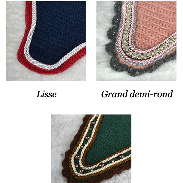 Customisable long fly veil with 1 cord trim 4