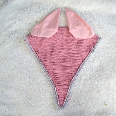 Customisable long fly veil with 1 cord trim 1