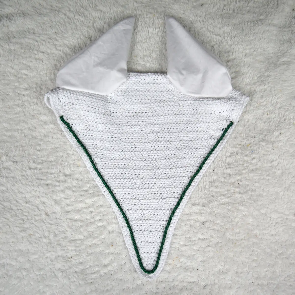 Customisable long fly veil with 1 cord trim 3