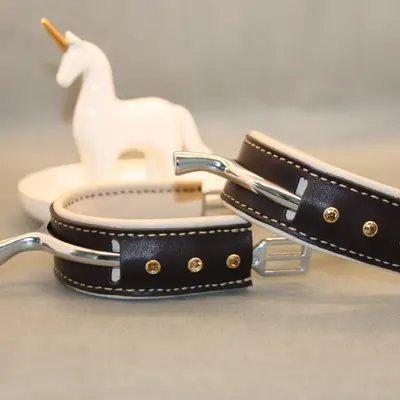 Diamanté spur straps 2