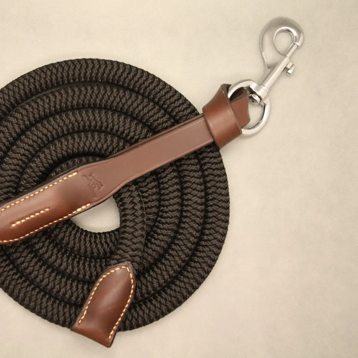 Leather and rope lead rope 3