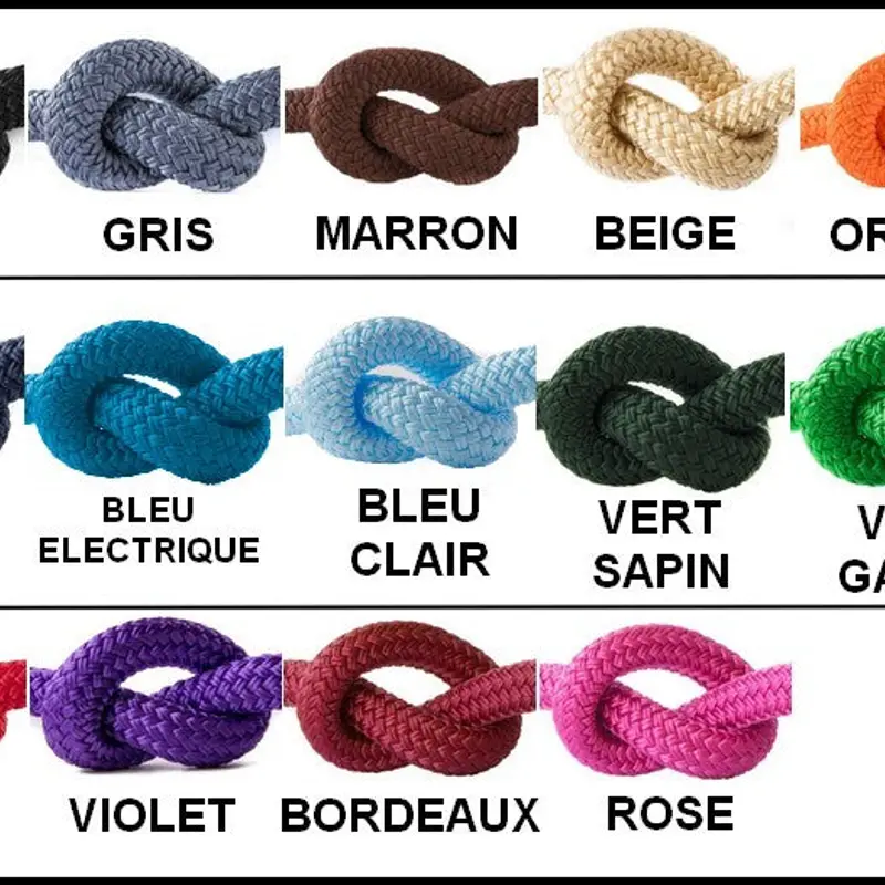 Leather and rope lead rope 4