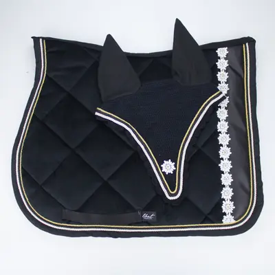 Aballo black saddle pad 2