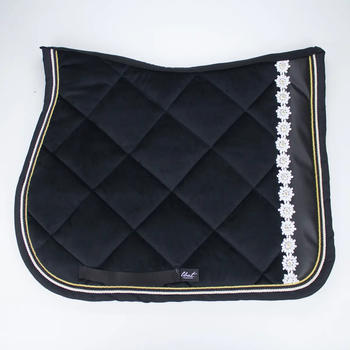Aballo black saddle pad