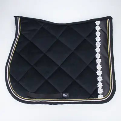 Aballo black saddle pad 1
