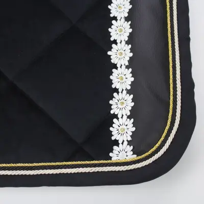 Aballo black saddle pad 3
