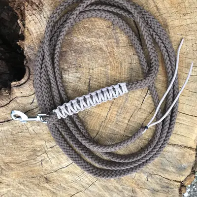 Natural horsemanship soft rope lead rope 1