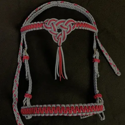 Bridon bicolore -  muserolle espagnole 4