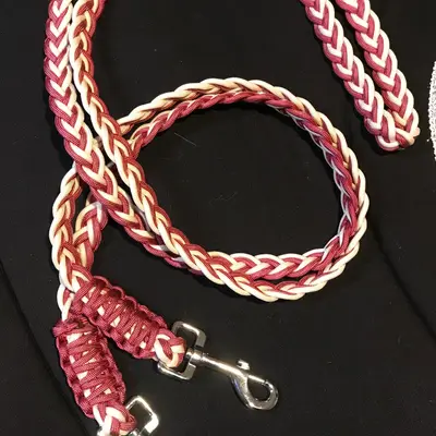 Plaited reins 9
