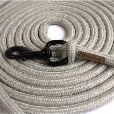 Round natural hemp lead rope 3