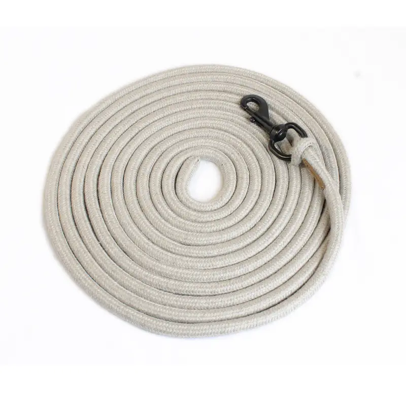 Round natural hemp lead rope 6