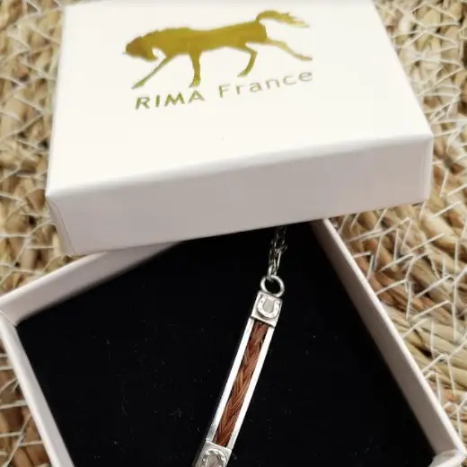 Silver horseshoe bracelet