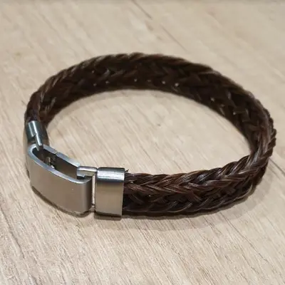 GLADIATOR men's horse hair bracelet 1