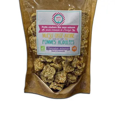 Linseed Apple tangy crackers