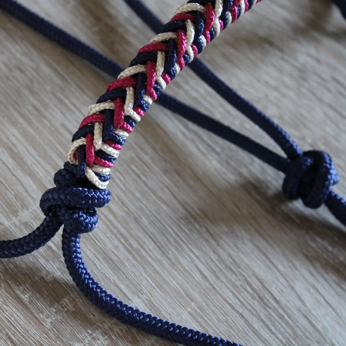 Crystal rope halter