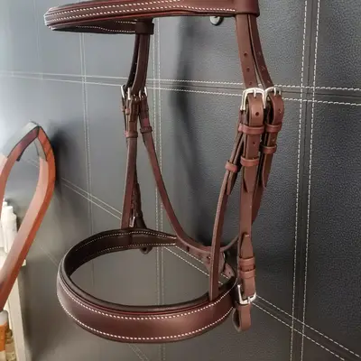 Hand stitched CSO bridle 1