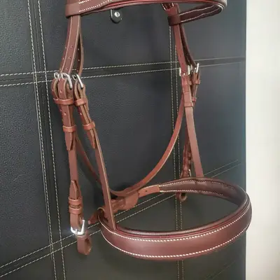 Hand stitched CSO bridle 3