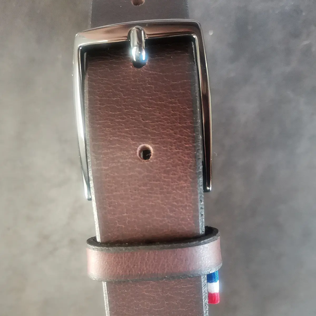 Ceinture épurée en cuir 2