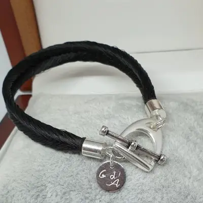"Beautiful stirrup" mane bracelet 4